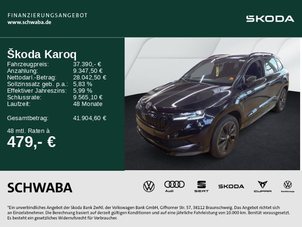 Skoda Karoq 2025 Benzine