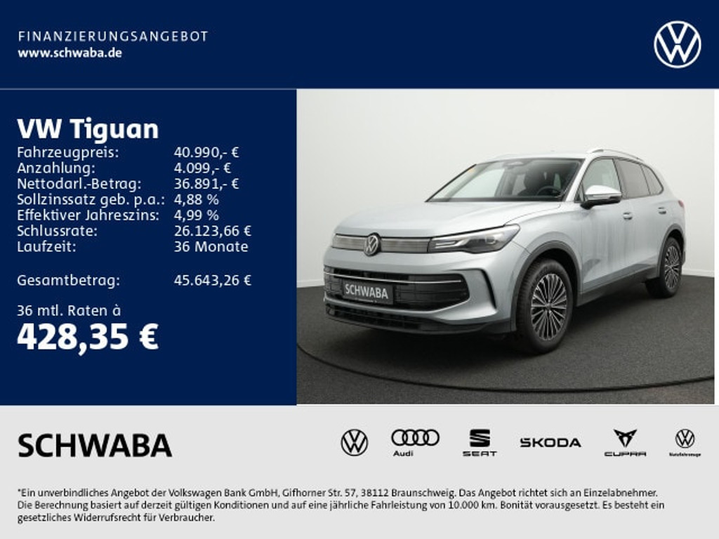 Volkswagen Tiguan 2025 Benzine