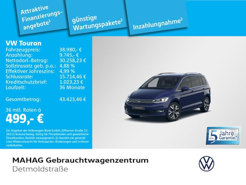 Volkswagen Touran 2025 Diesel