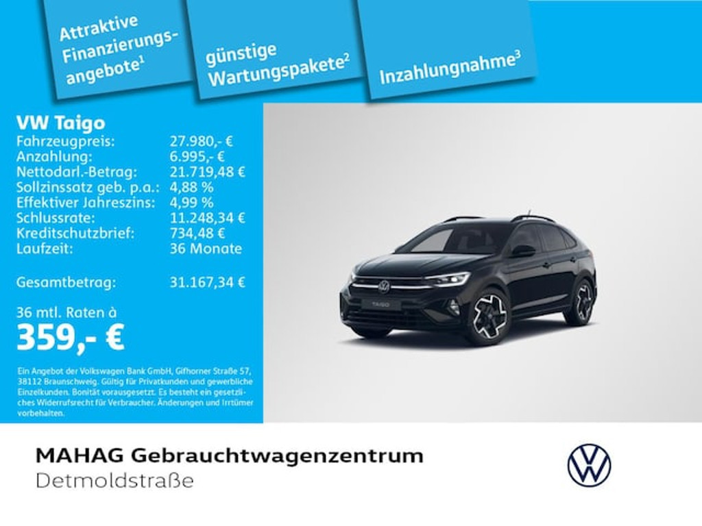 Volkswagen Taigo 2025 Benzine