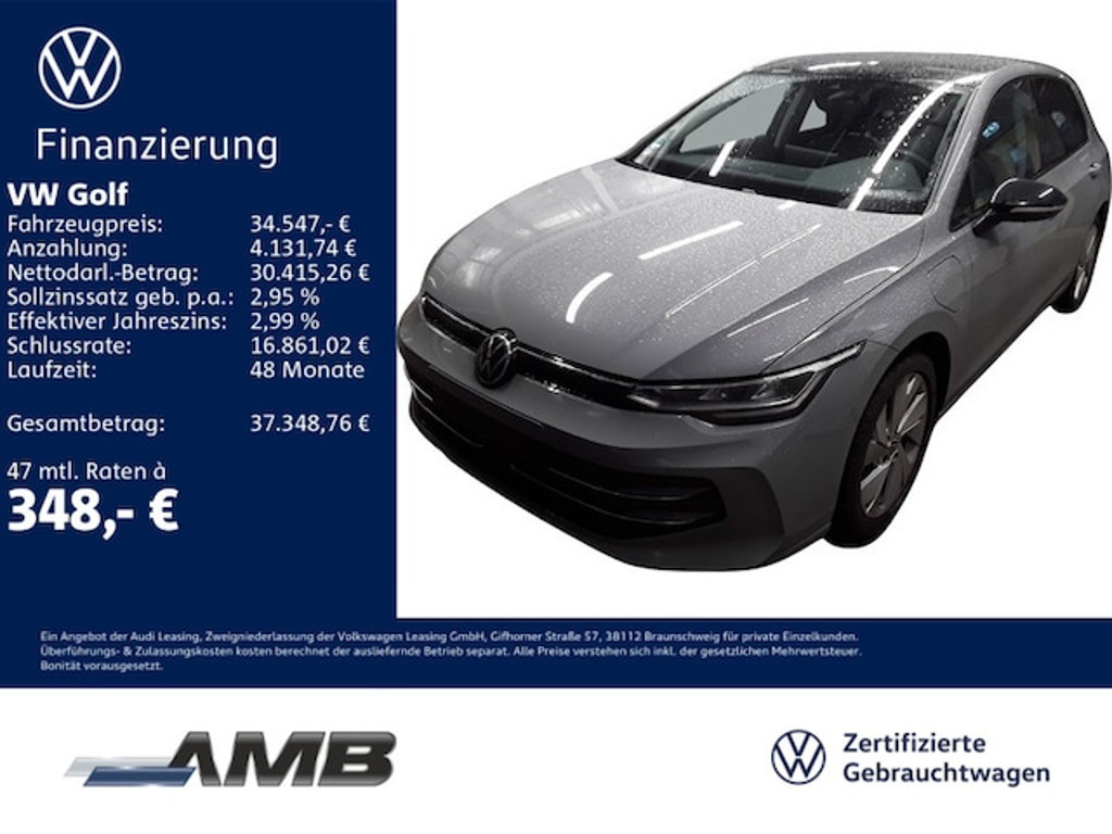 Volkswagen Golf 2025 Hybride Benzine