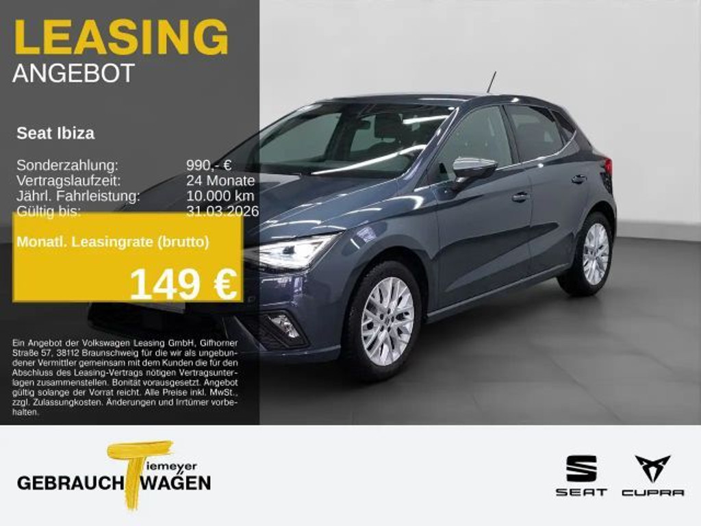 Seat Ibiza 2025 Benzine