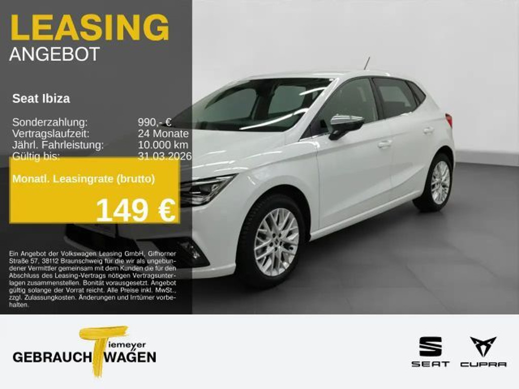 Seat Ibiza 2025 Benzine