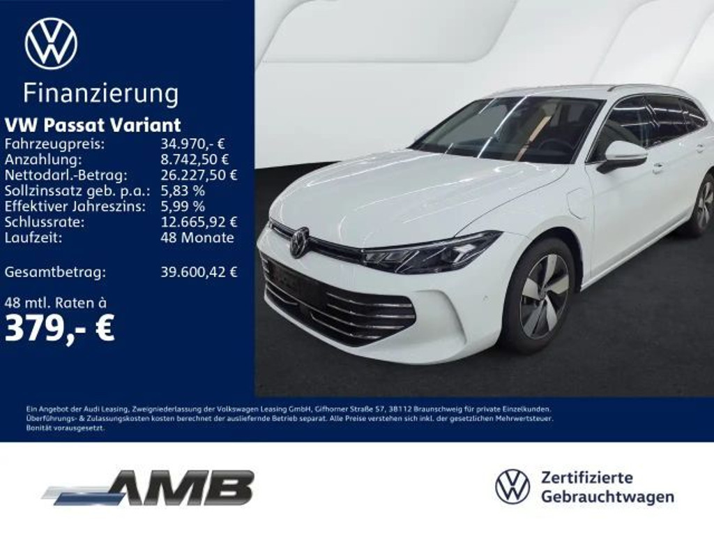 Volkswagen Passat 2025 Hybride Benzine