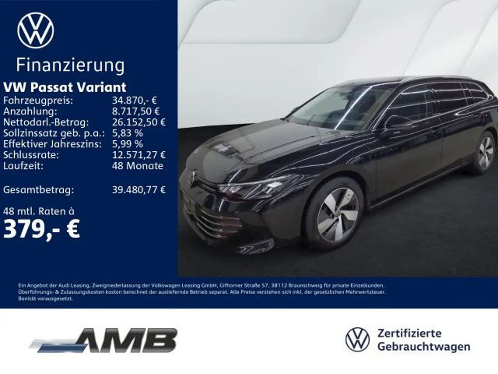 Volkswagen Passat 2025 Hybride Benzine