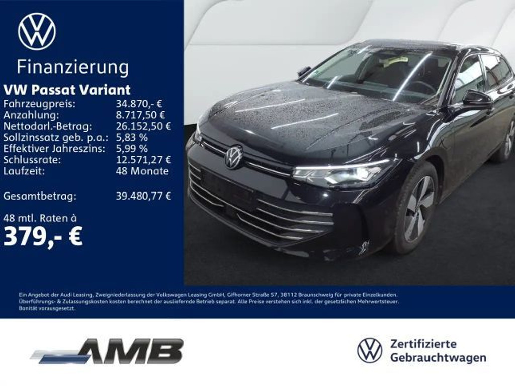 Volkswagen Passat 2025 Hybride Benzine