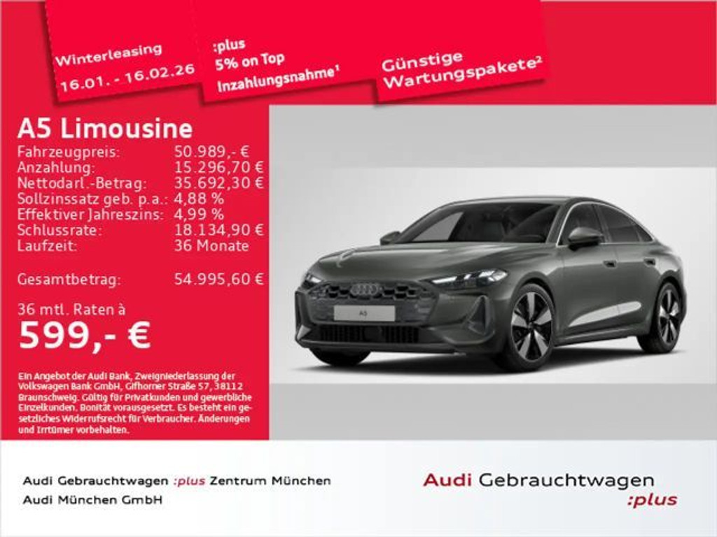 Audi A5 2025 Benzine