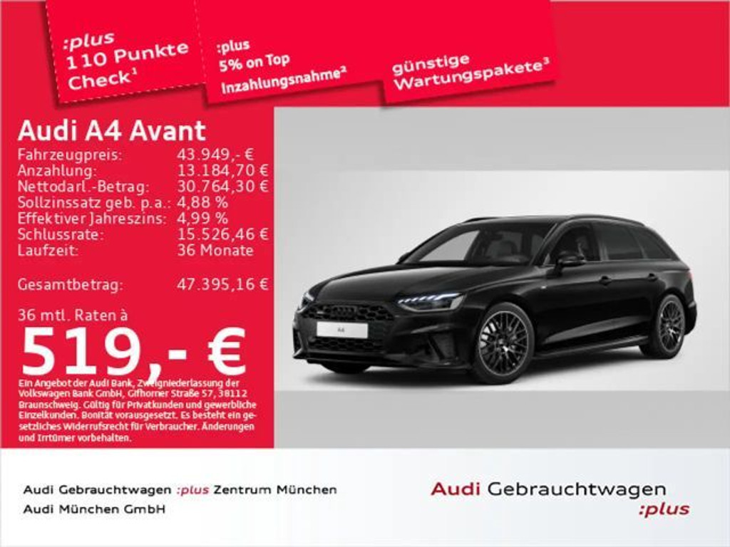 Audi A4 2024 Benzine
