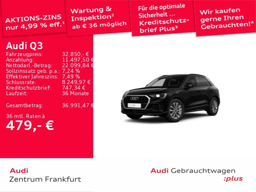 Audi Q3 2024 Benzine