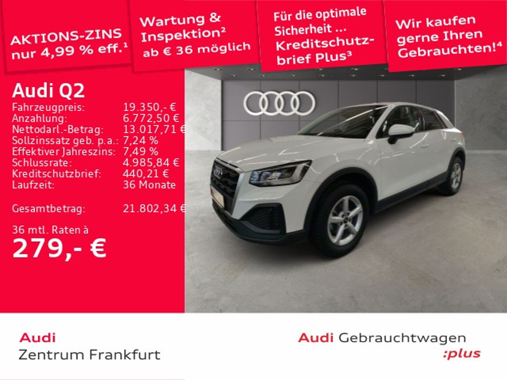 Audi Q2 2022 Benzine