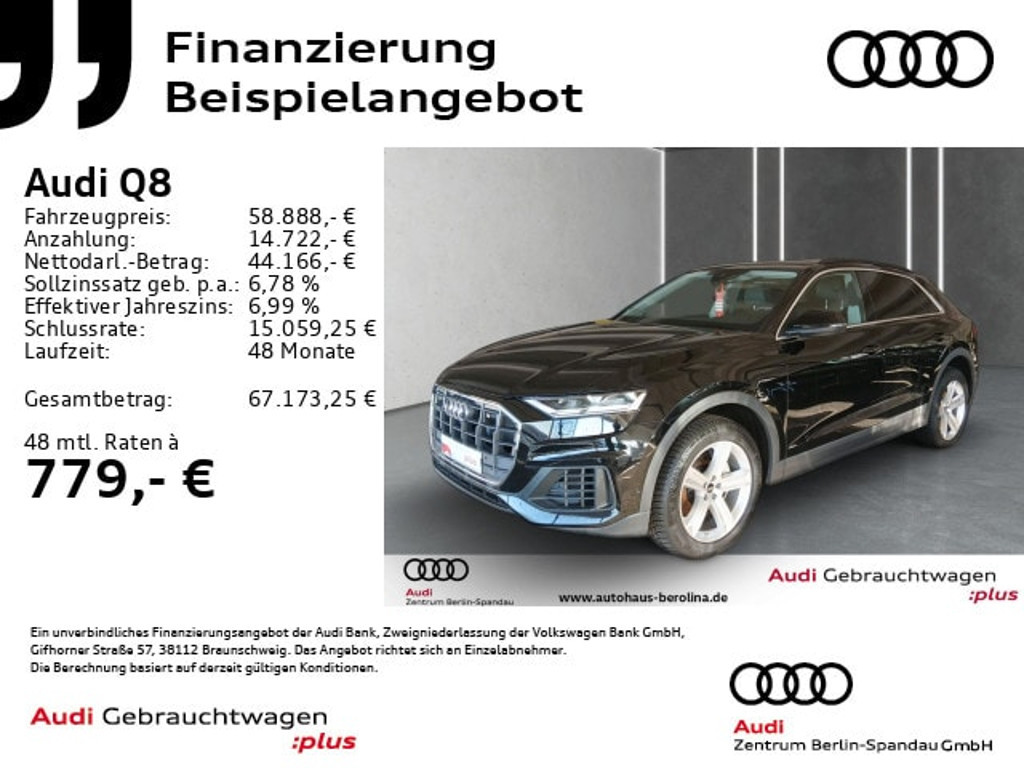Audi Q8 2023 Benzine