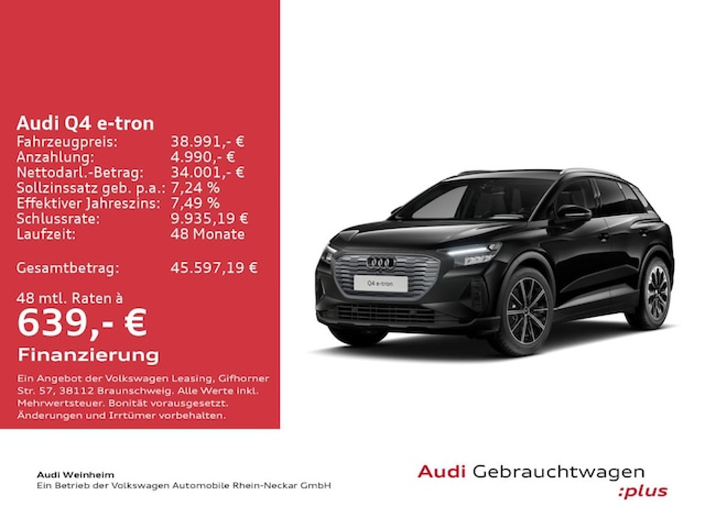 Audi Q4 e-tron