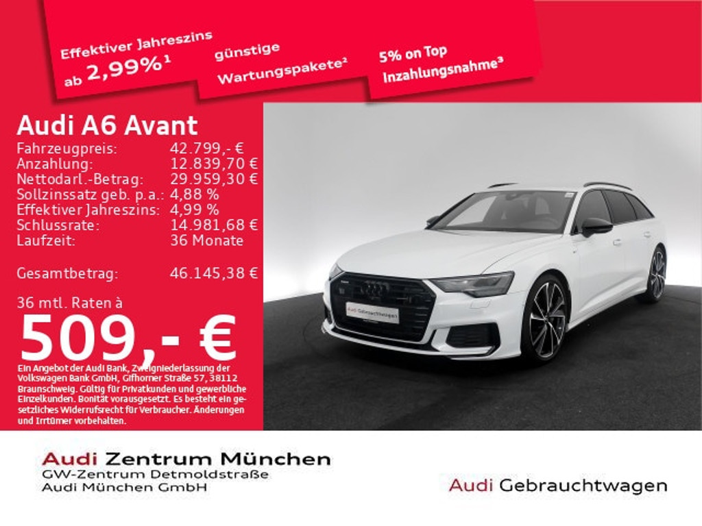 Audi A6 2022 Benzine