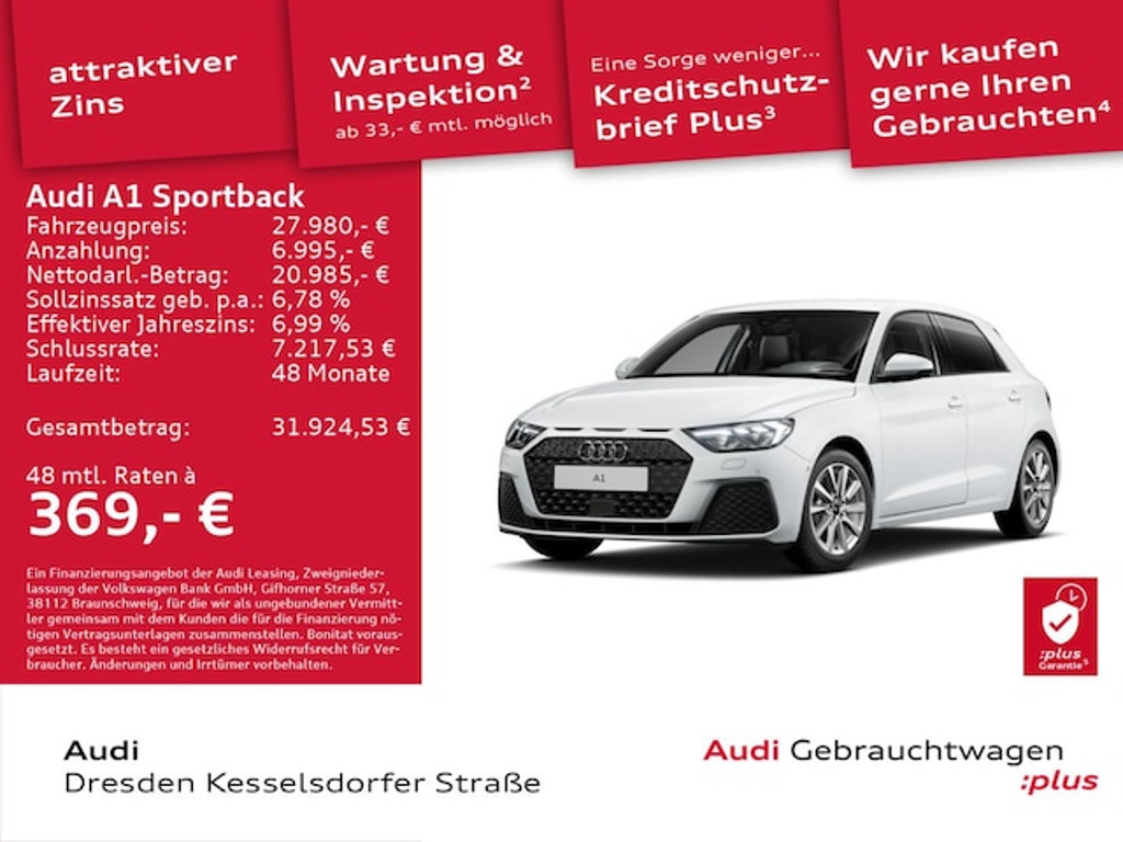 Audi A1 2024 Benzine