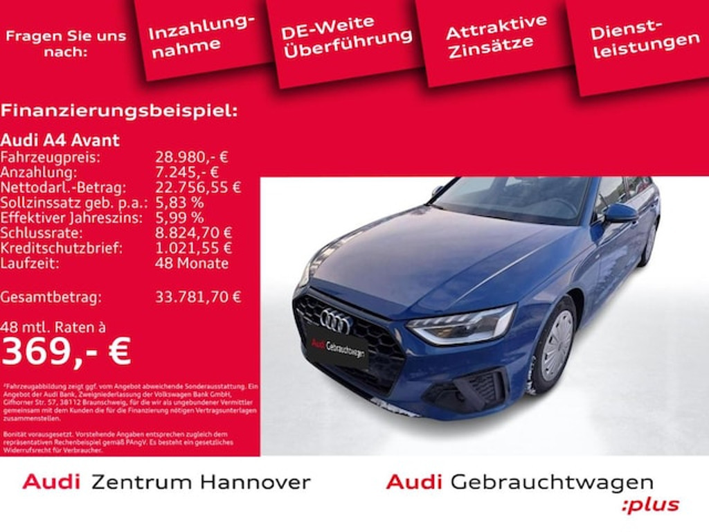 Audi A4 2023 Benzine