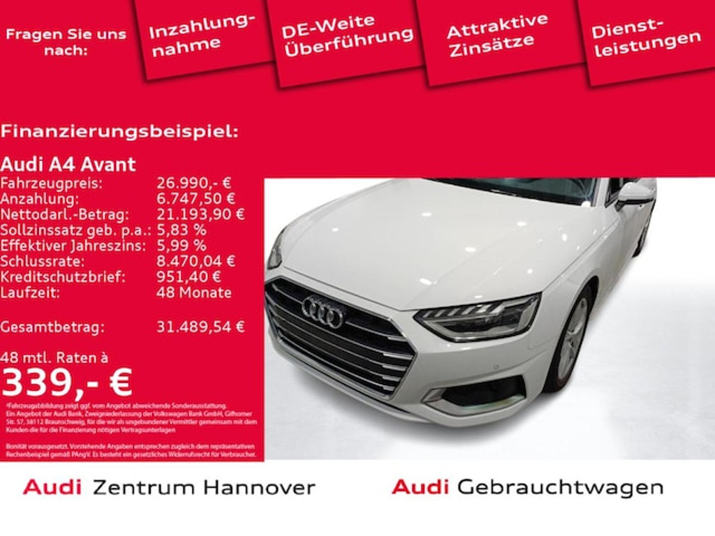 Audi A4 2023 Benzine