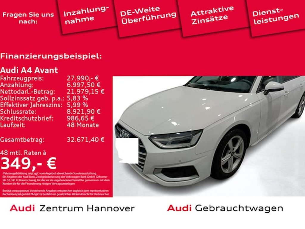 Audi A4 2023 Benzine