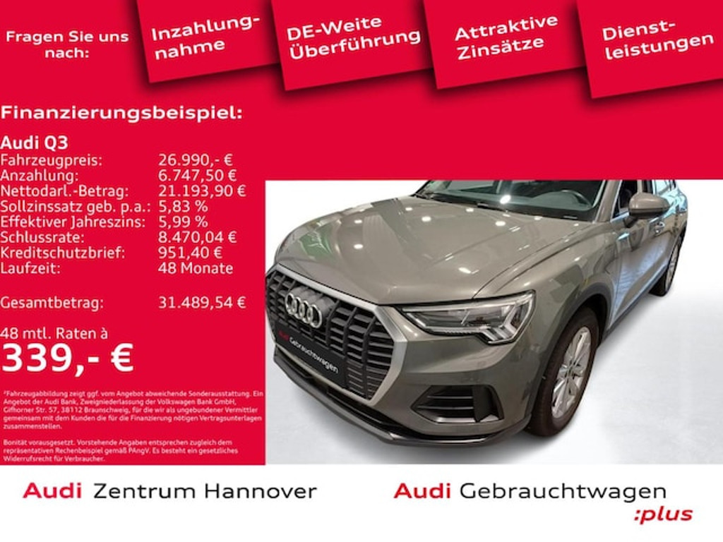Audi Q3 2022 Hybride Benzine