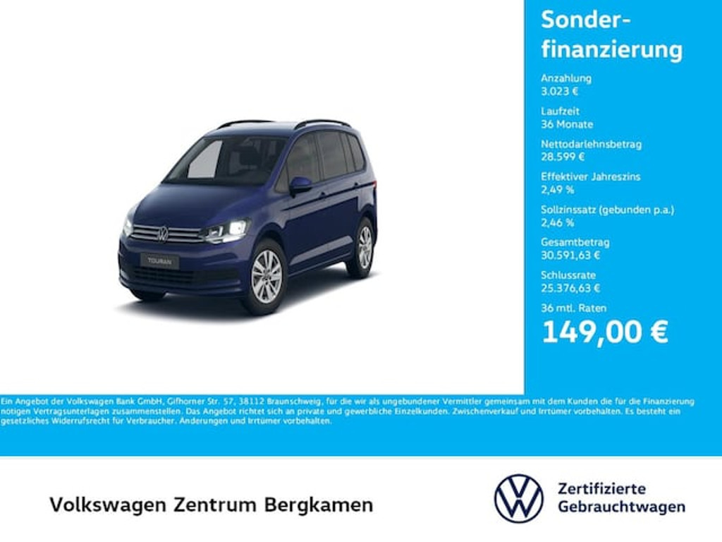 Volkswagen Touran 2025 Benzine