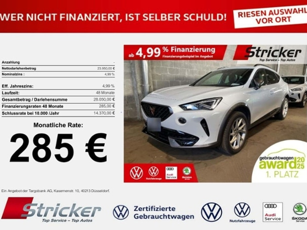 Cupra Formentor 2024 Benzine