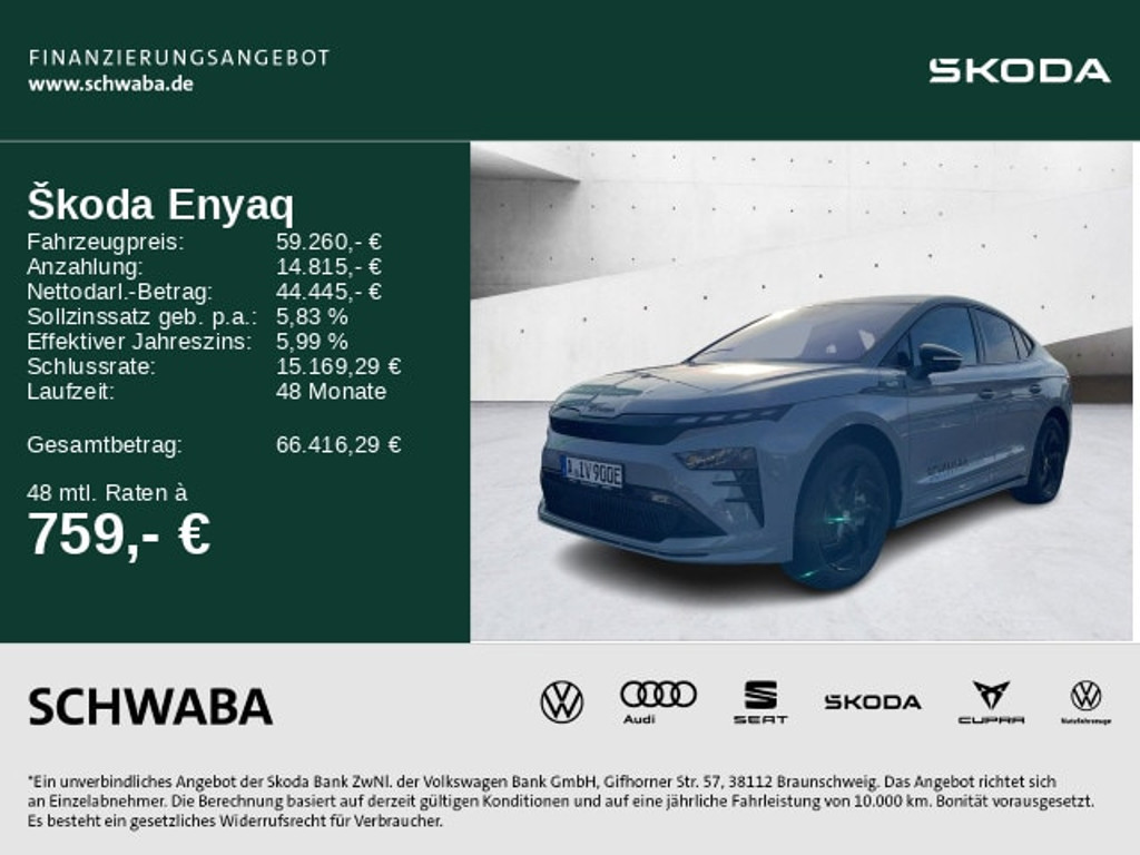 Skoda Enyaq 2025 Elektrisch