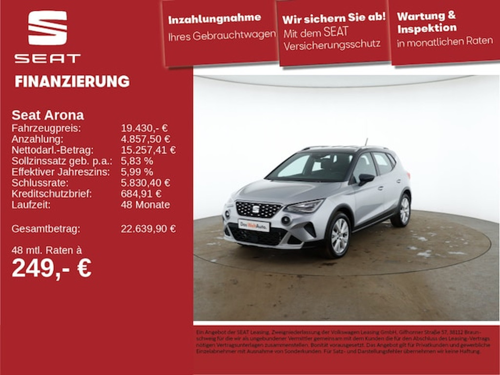 Seat Arona 2024 Benzine