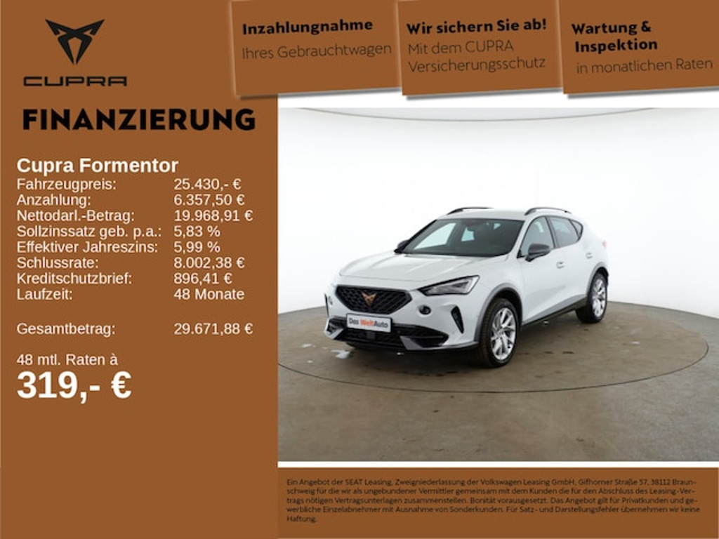 Cupra Formentor 2024 Benzine