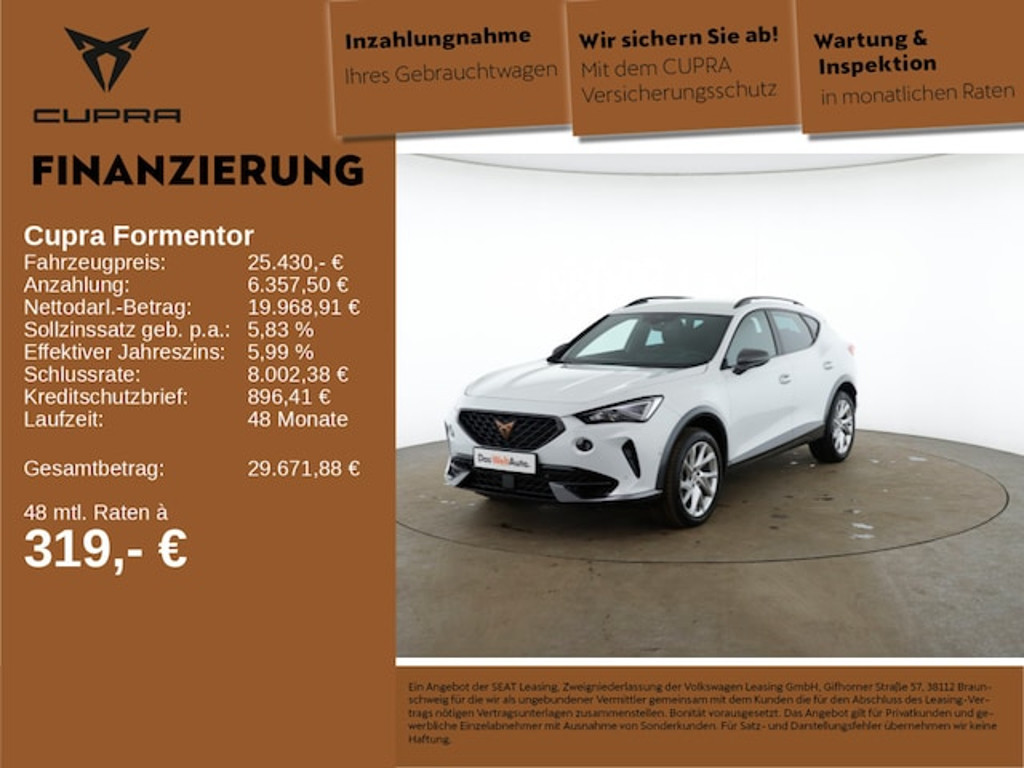 Cupra Formentor 2024 Benzine