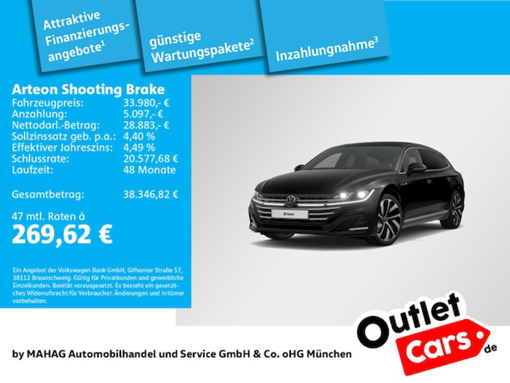 Volkswagen Arteon Shooting Brake 2023 Benzine
