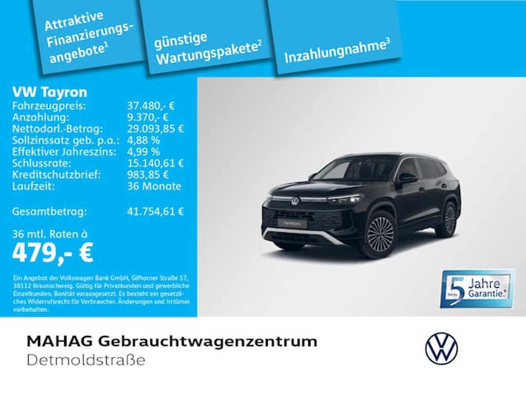 Volkswagen Tayron 2025 Benzine