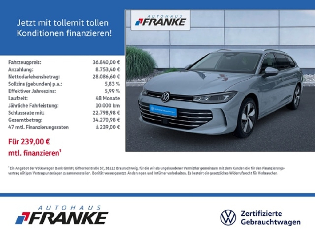 Volkswagen Passat 2025 Diesel