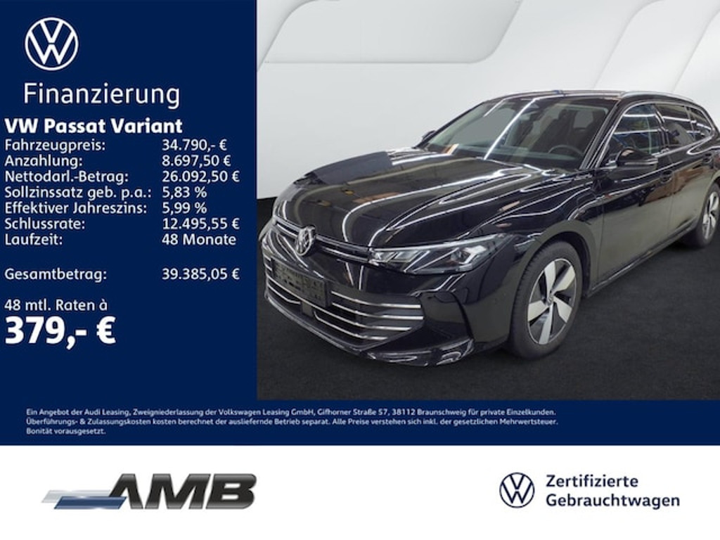 Volkswagen Passat 2025 Hybride Benzine