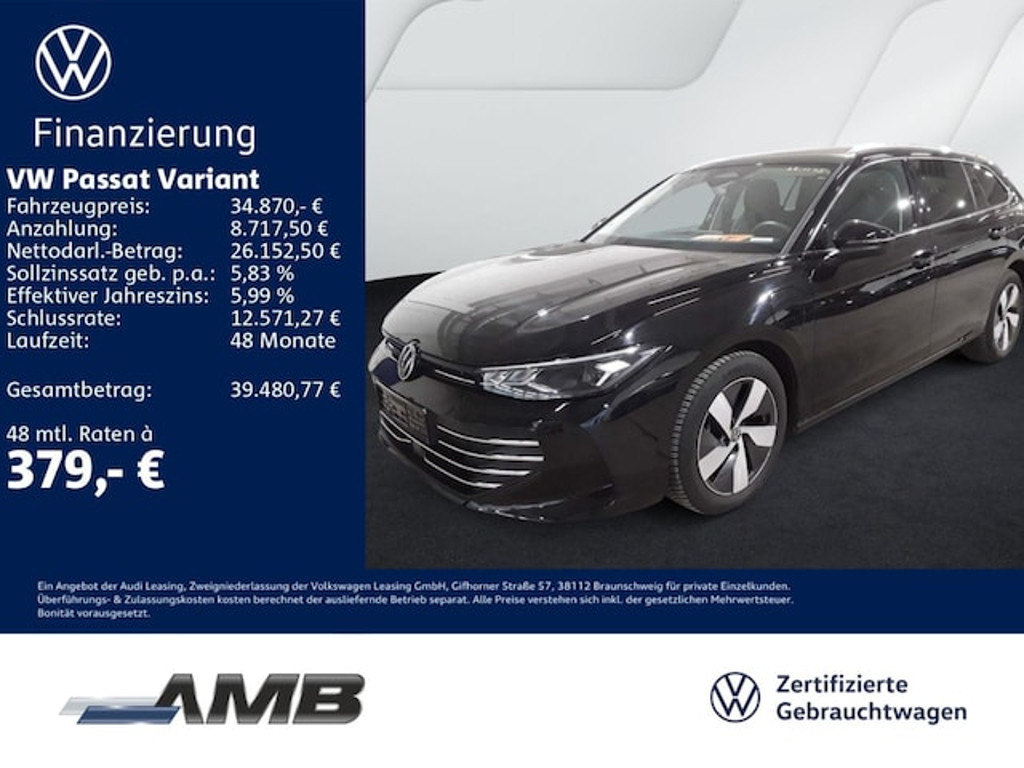 Volkswagen Passat 2025 Hybride Benzine