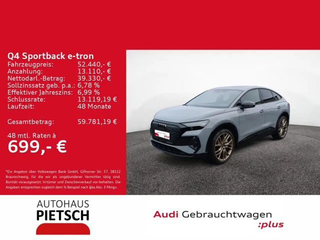 Audi Q4 e-tron 2025 Elektrisch