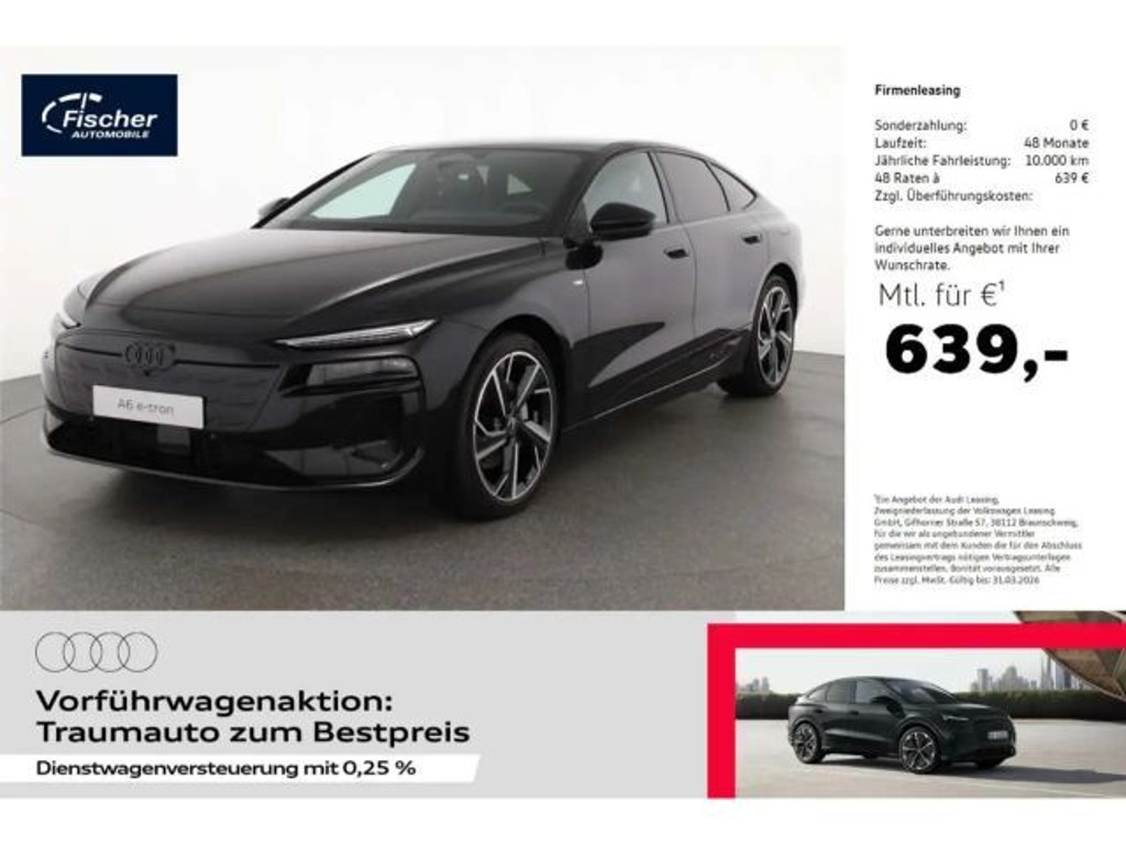 Audi A6 e-tron 2025 Elektrisch