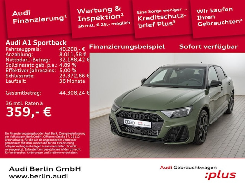 Audi A1 2025 Benzine