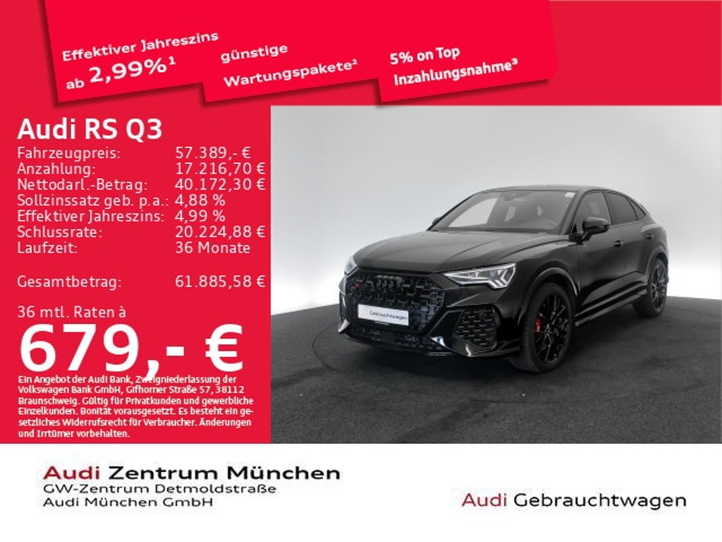 Audi RS Q3 2022 Benzine