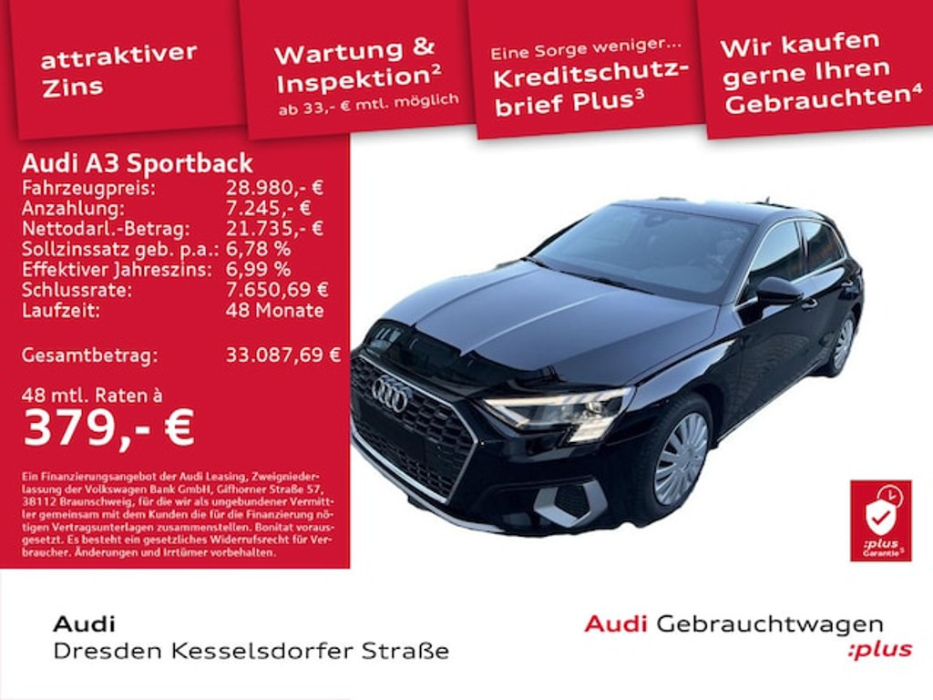 Audi A3 2021 Benzine