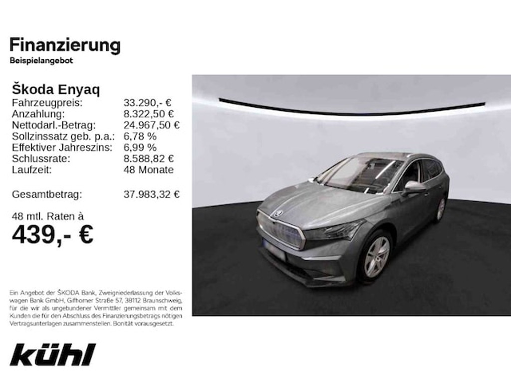 Skoda Enyaq 2024 Elektrisch