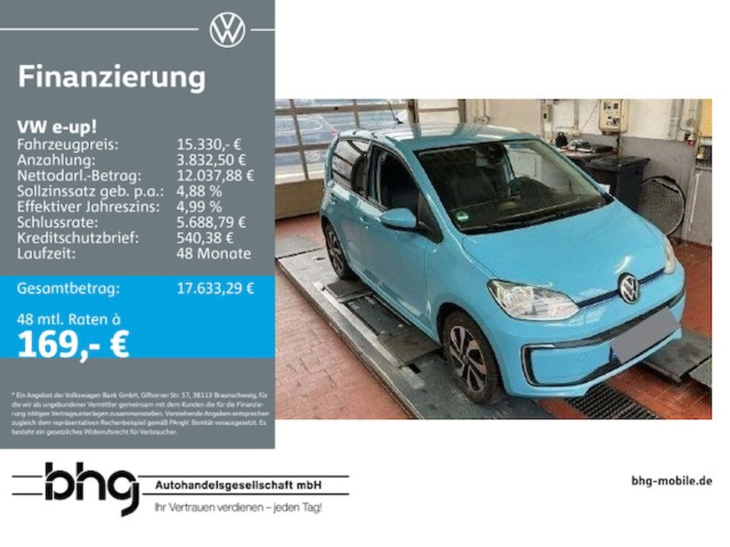 Volkswagen e-Up! 2022 Elektrisch