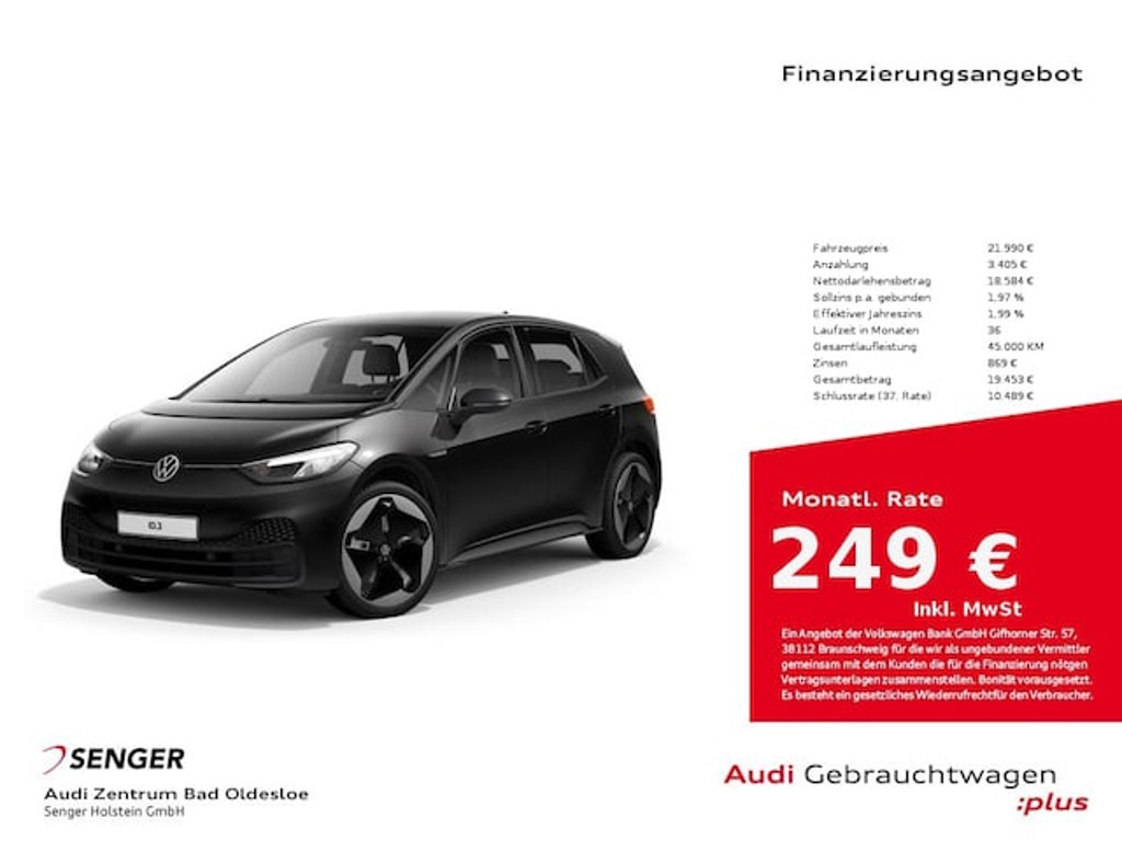 Volkswagen ID.3 2021 Elektrisch