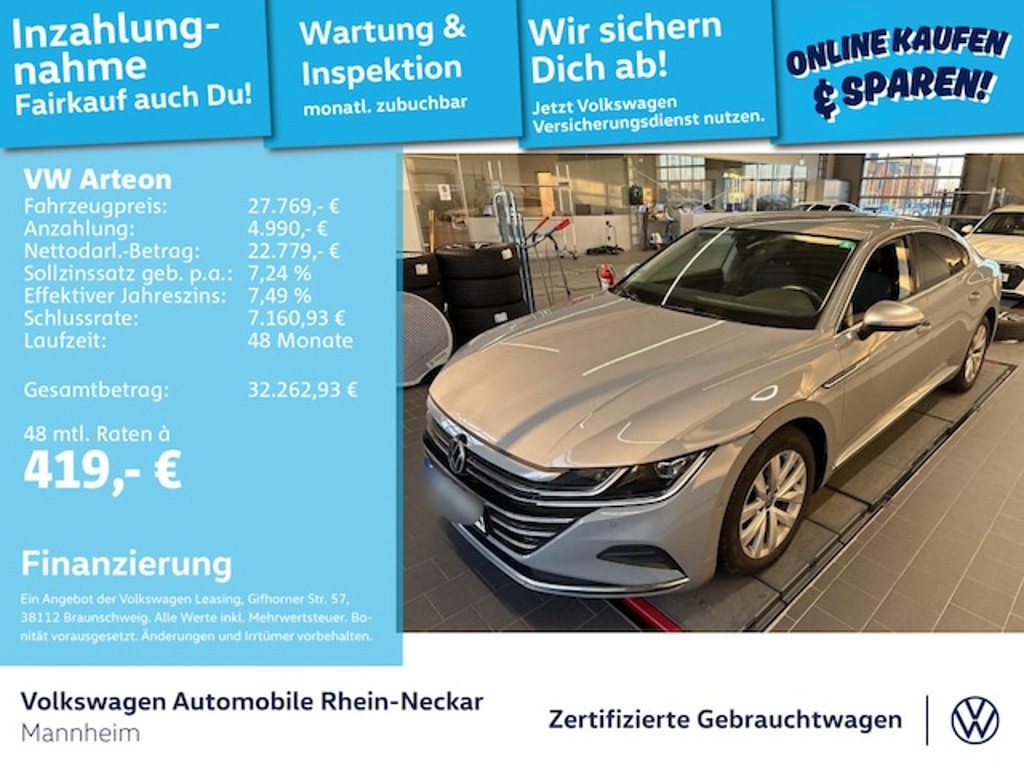 Volkswagen Arteon 2022 Benzine