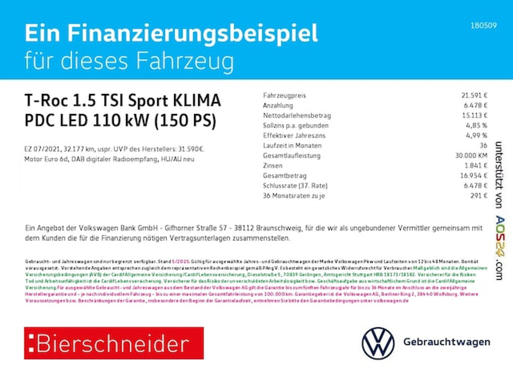 Volkswagen T-Roc 2021 Benzine