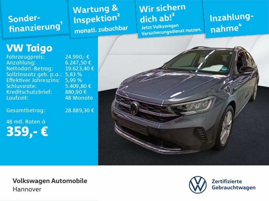 Volkswagen Taigo 2025 Benzine