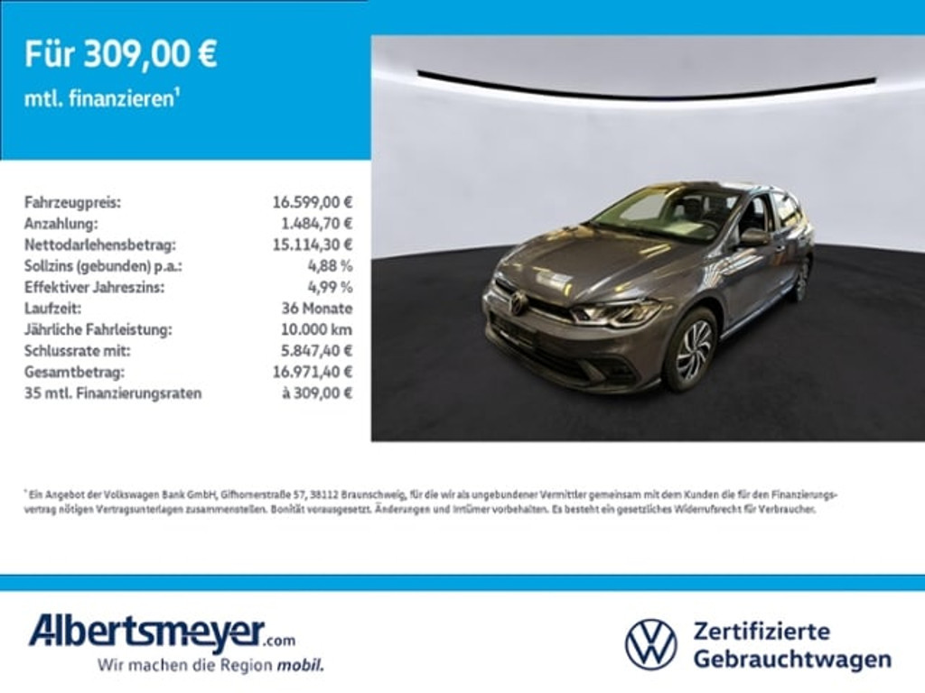 Volkswagen Polo 2022 Benzine