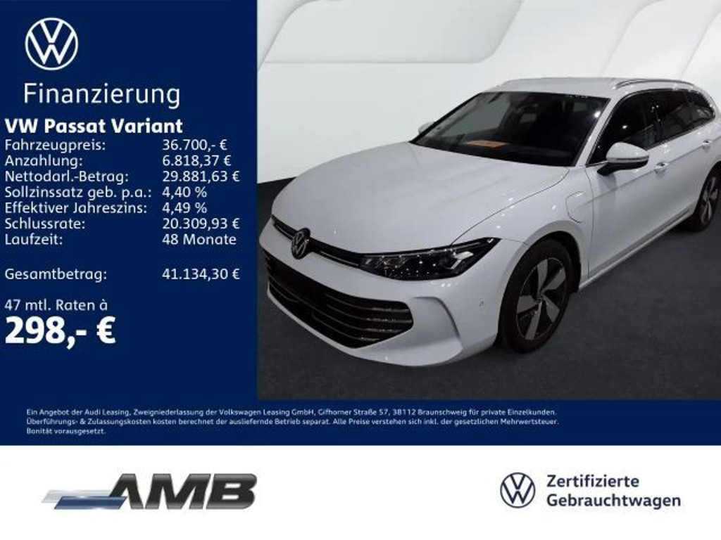 Volkswagen Passat 2025 Hybride Benzine