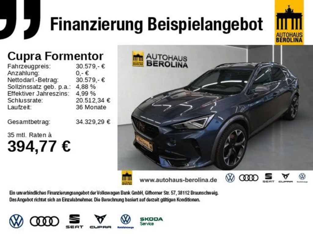 Cupra Formentor 2023 Hybride Benzine