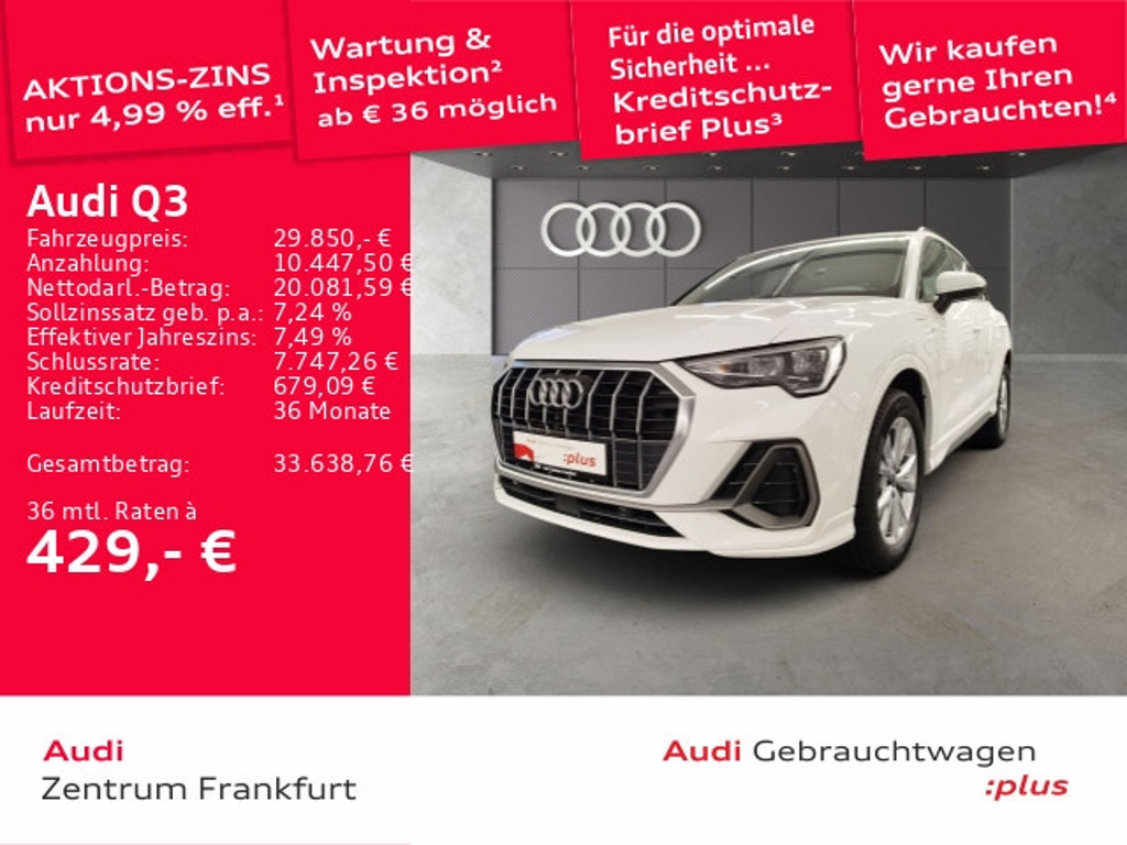 Audi Q3 2022 Hybride Benzine