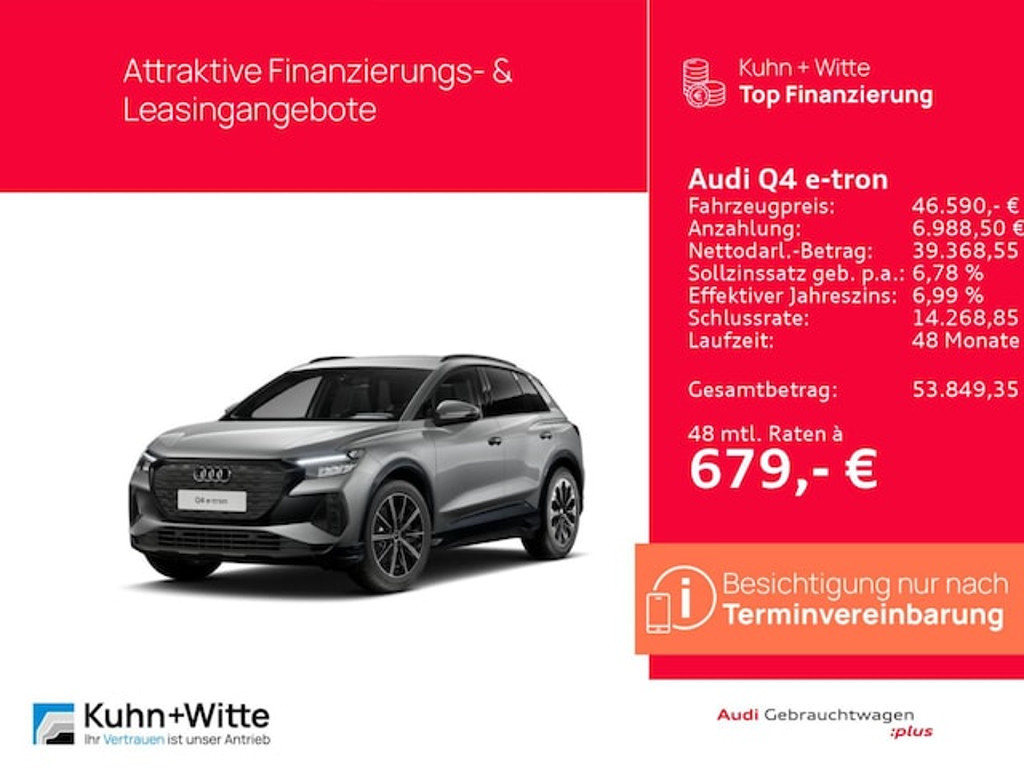 Audi Q4 e-tron 2025 Elektrisch