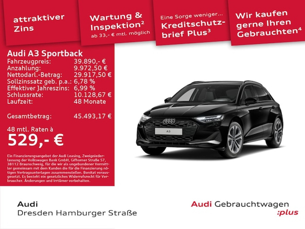 Audi A3 2025 Hybride Benzine